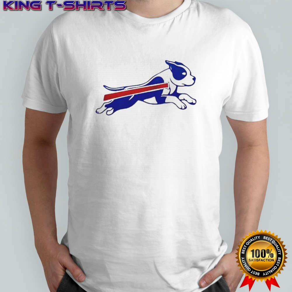Pitbull Buffalo Bills Football Parody Logo T-Shirt