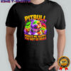 Pitbull Makes Me Happy You Not So Much Halloween dog graphic shirt