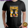 Pittsburgh Steelers Horror movie piss on Cincinnati Bengals Baltimore Ravens and Cleveland Browns shirt