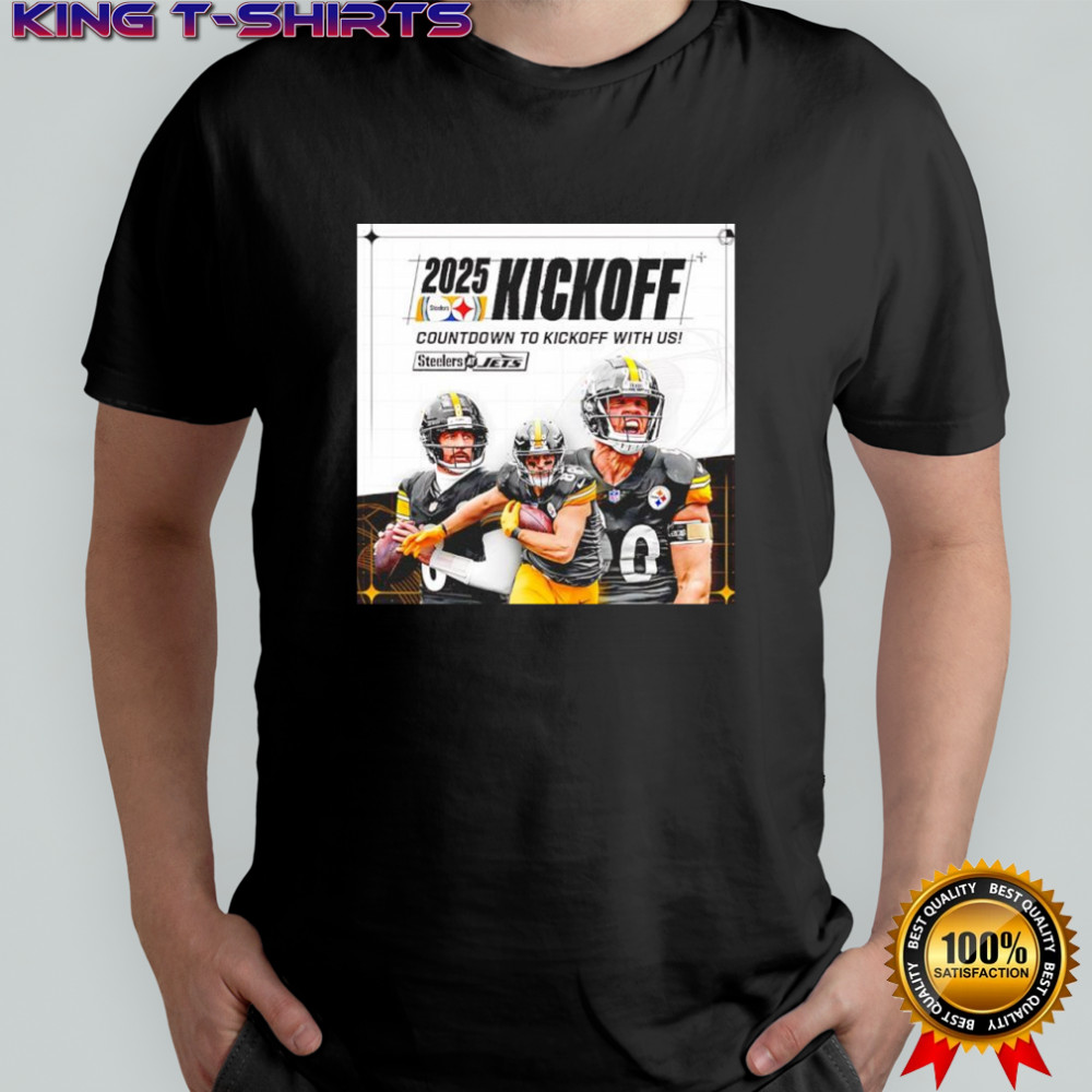 Pittsburgh Steelers vs New York Jets 2025 NFL kickoff game shirt