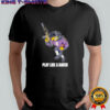 Play Like A Raven Baltimore Ravens Military Raven shirt