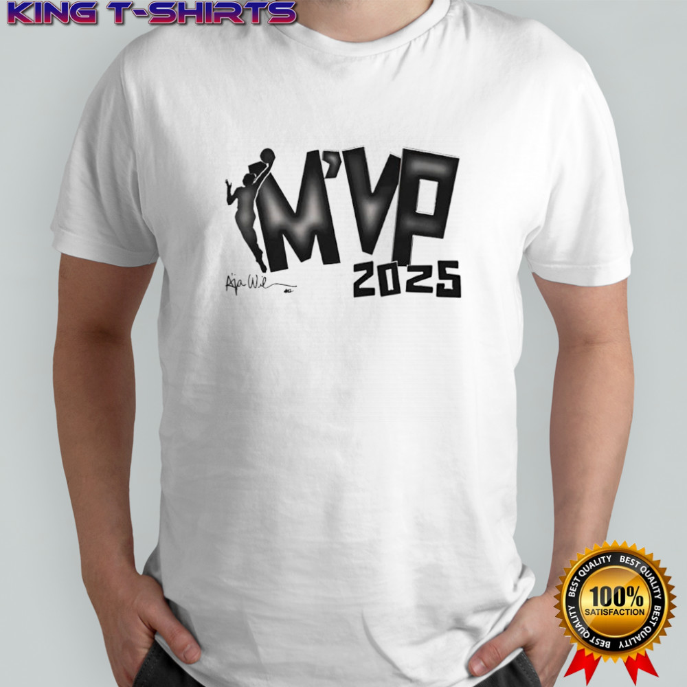 Playa Society 2025 WNBA MVP A’ja shirt