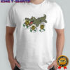 Playful crocodile dangerous summer shirt
