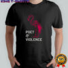 Poet Of Violence Flamingo Skeleton T-Shirt