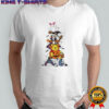 Pooh and friends piled up high pumpkin Halloween funny shirt