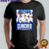 Postseason 2025 Clinched New York Yankees poster shirt