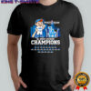 Postseason 2025 NL West Division Champions Los Angeles Dodgers mascot boy shirt