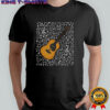 Premium Acoustic Guitar Musical Notes Guitarist Music Teacher Songwriter T-Shirt