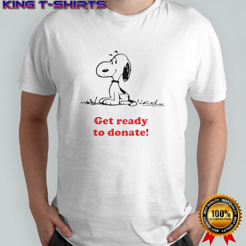 Pretty Peanuts X American Red Cross Get Ready To Donate T-Shirt