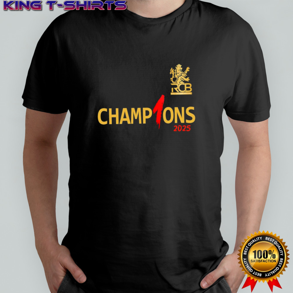 RCB Champions 2025 shirt