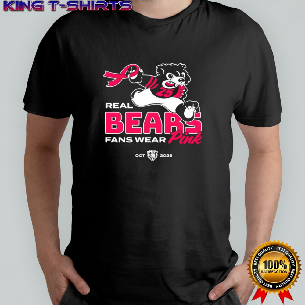 Real Bears Fans Wear Pink 2025 shirt