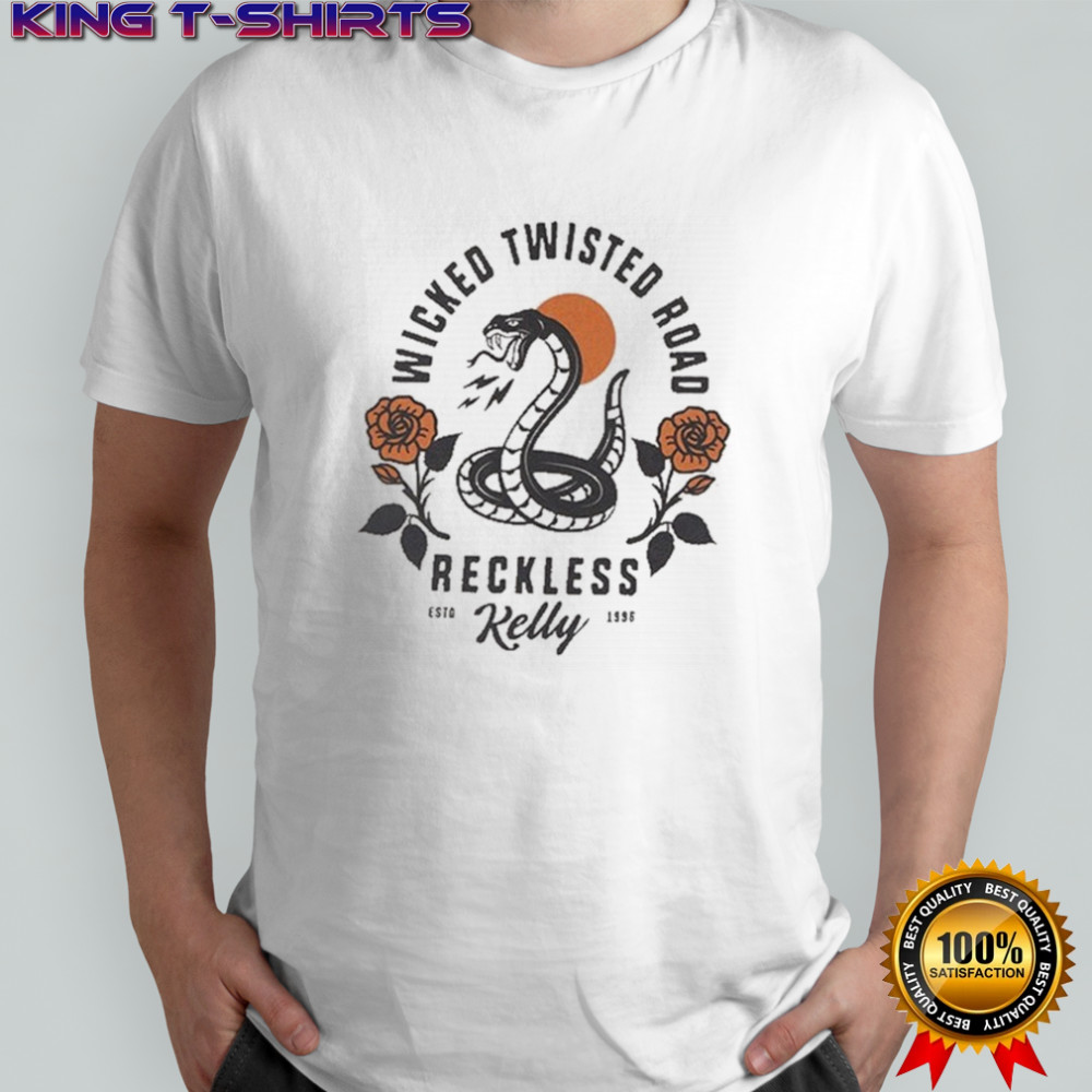 Reckless Kelly Wicked Twisted Road Est 1996 Snake T-shirt