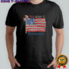 Red white and Blueberries Charlie Kirk American flag memorial shirt