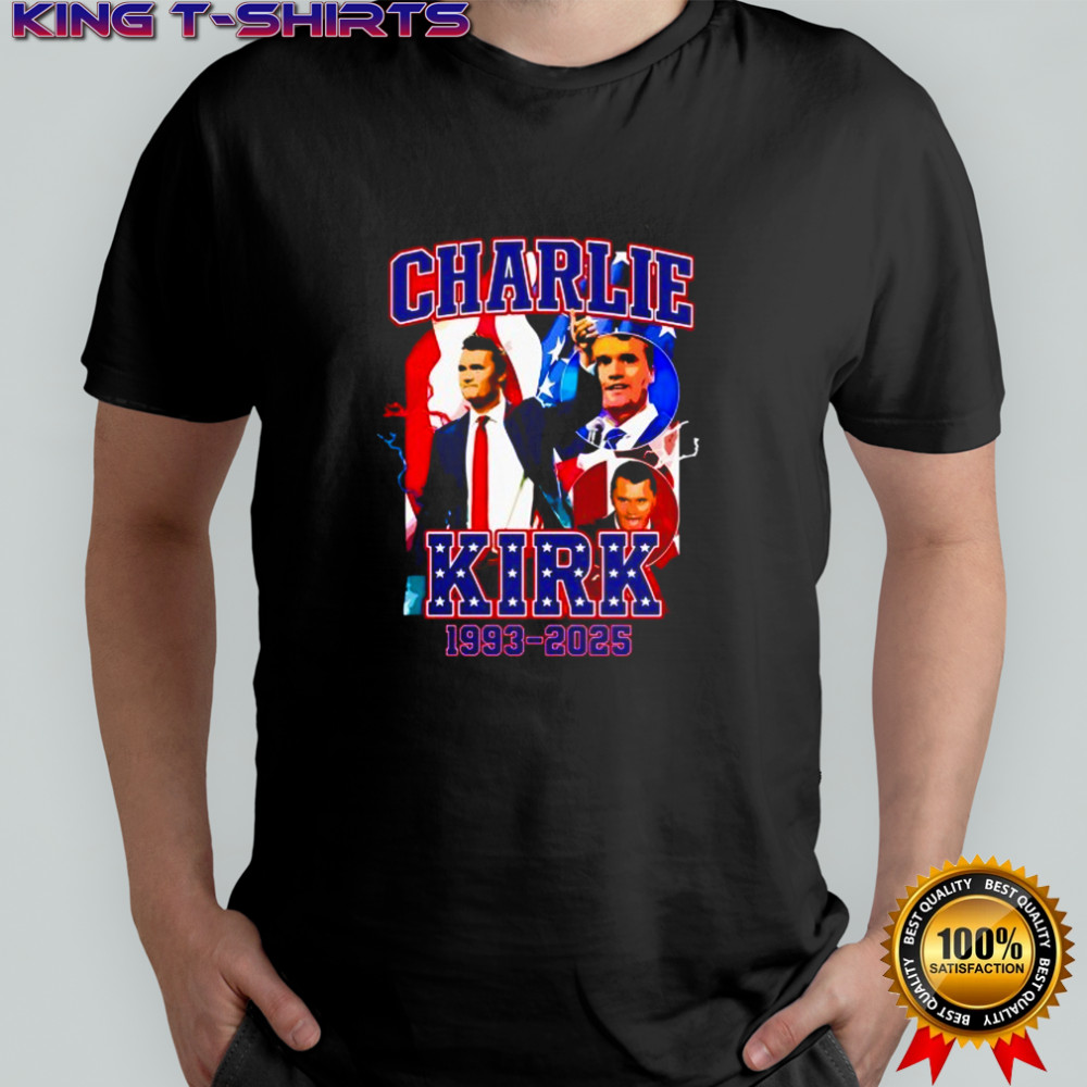 RIP Charlie Kirk 1993 2025 A true Patriot T-Shirt