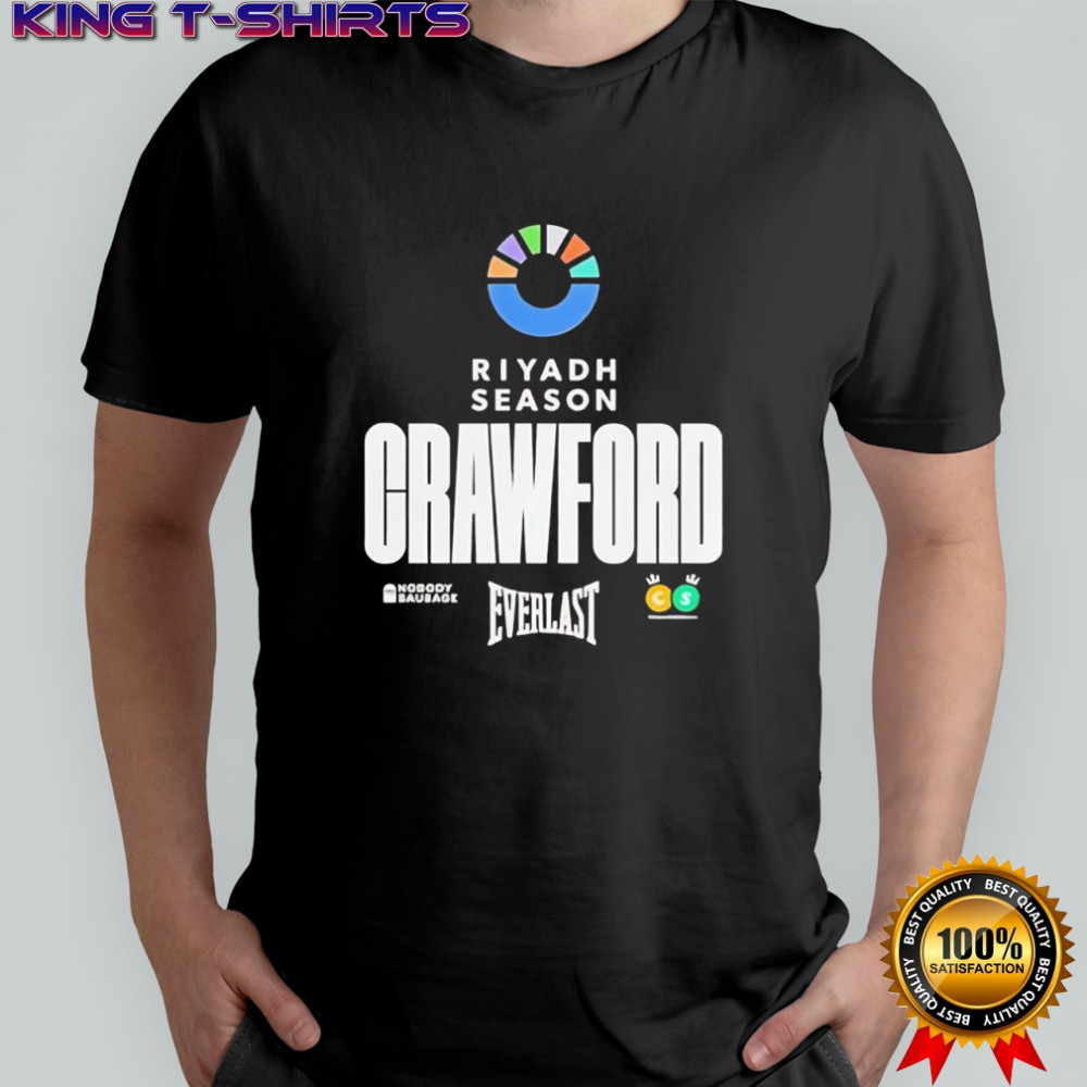 Riyadh Season Crawford Everlast Nobody Sausage logo shirt