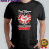 Rose heart real women love football smart women love the Chiefs shirt