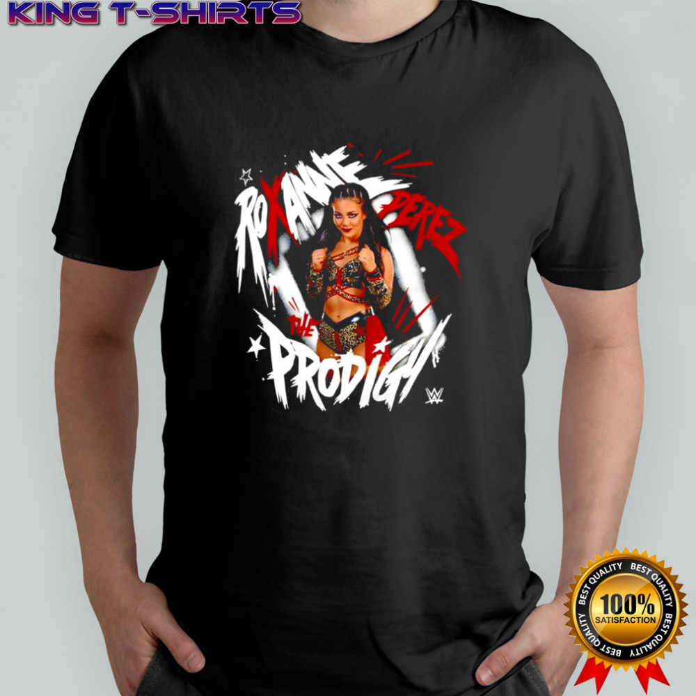 Roxanne Perez WWE The Prodigy graphic shirt