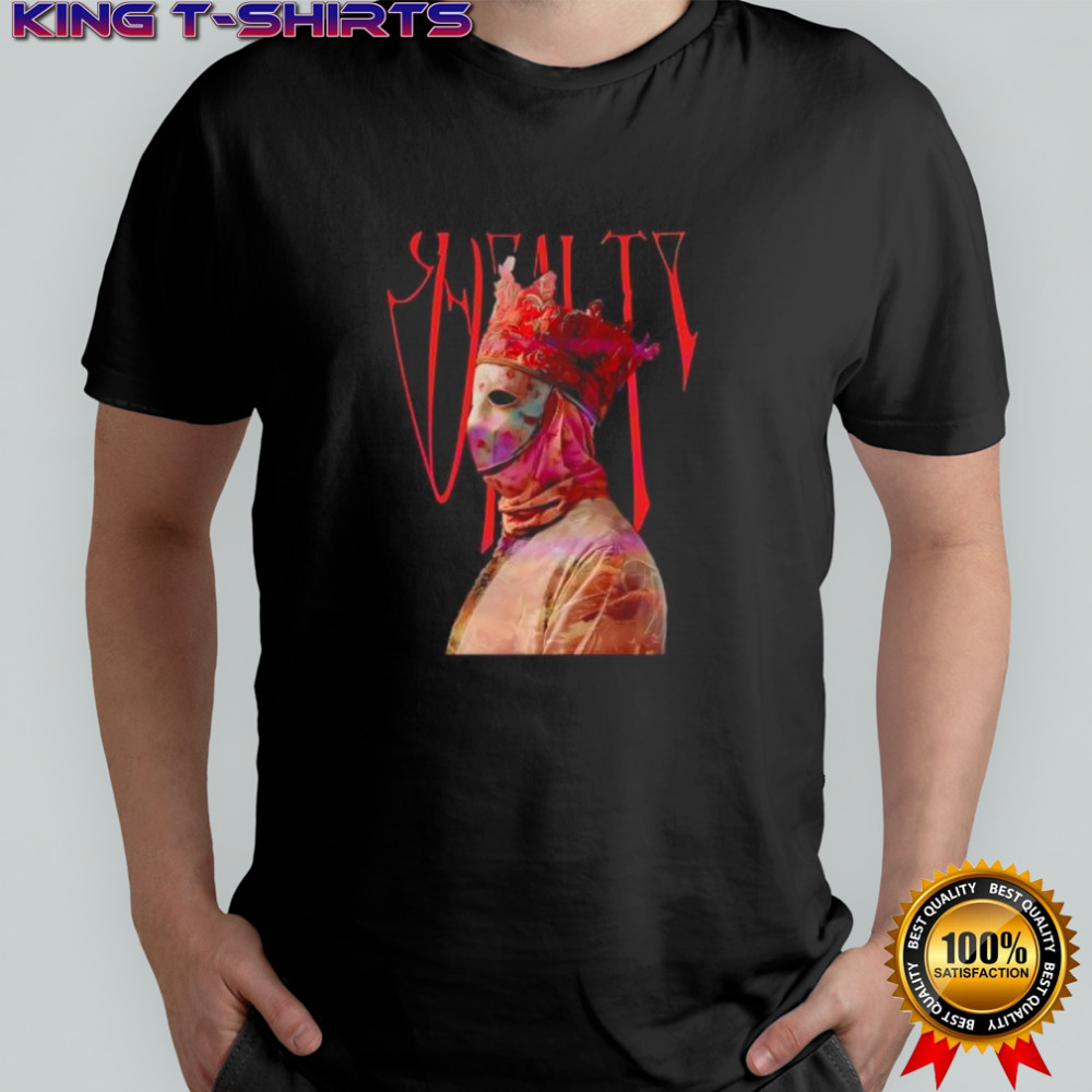 Royalty Masked Monarch Crown Dark Art shirt
