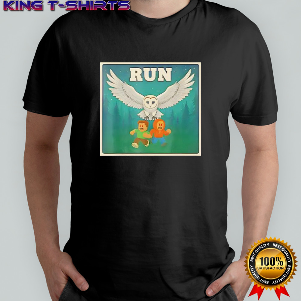 Run Halloween Game Owl shirt