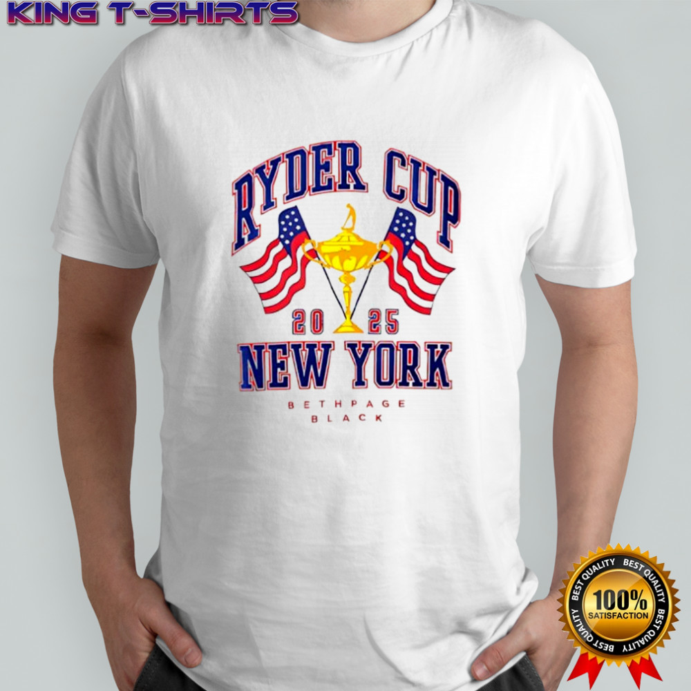 Ryder Cup Golf New York 2025 shirt