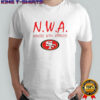 San Francisco 49ers N.W.A Niners With Attitude T-Shirt