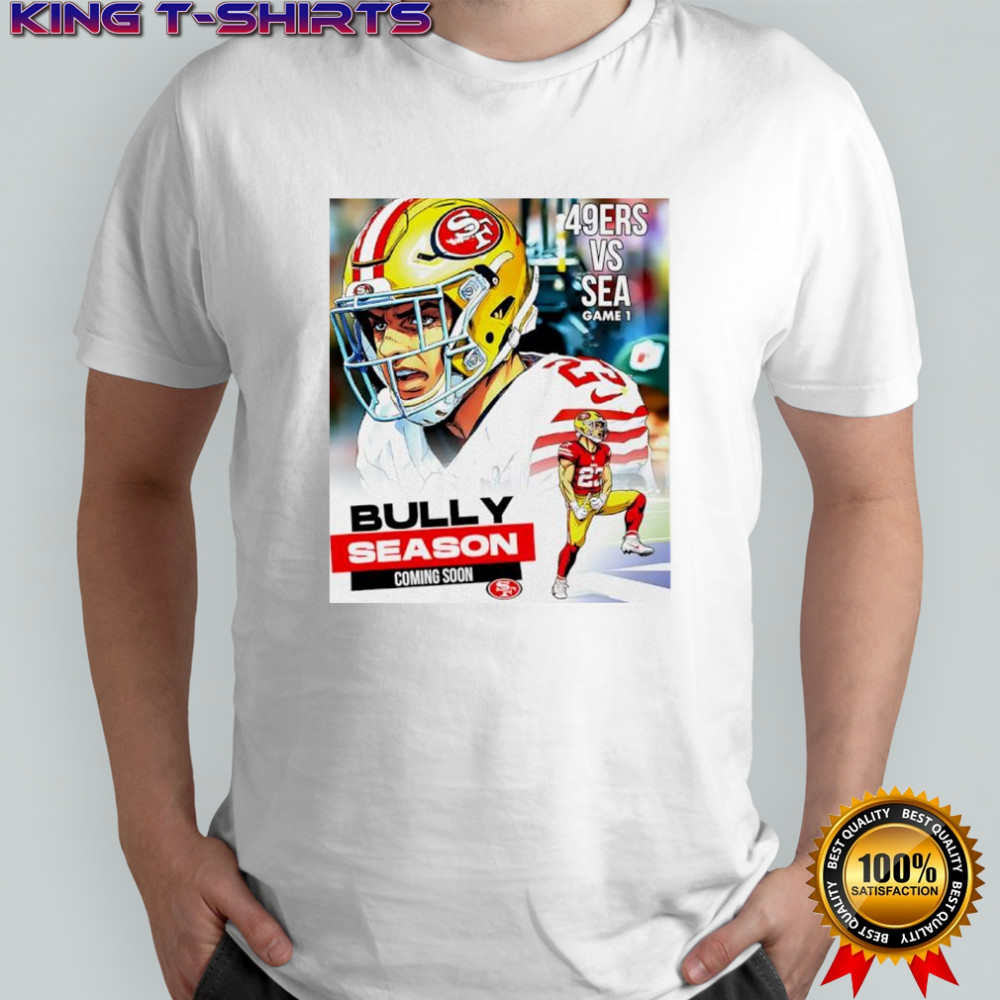 San Francisco 49ers vs Seattle Seahawks football graphic shirt