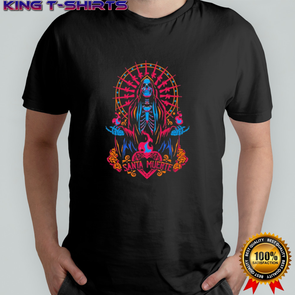 Santa Muerte Skeleton T-shirt