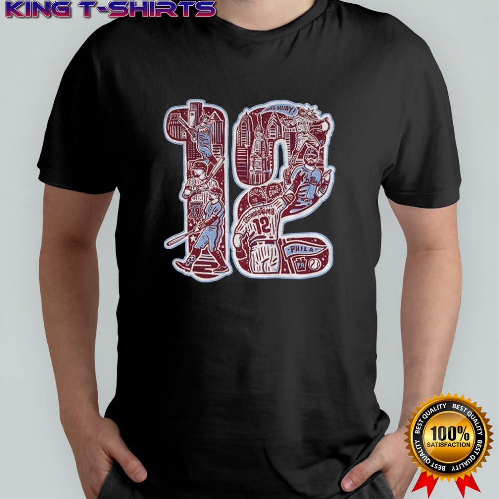 Schwarbomb Kyle Schwarber 12 Phillies baseball shirt