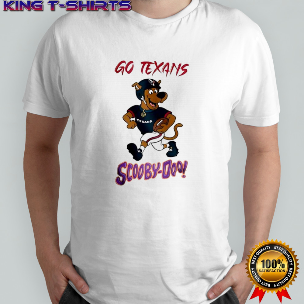 Scooby-Doo x Houston Texans football go Texans shirt