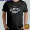 Seattle Mariners 2025 American League West Division Champions Postseason Clinched shirt