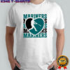 Seattle Mariners Baseball logo heart MLB for fan t-shirt