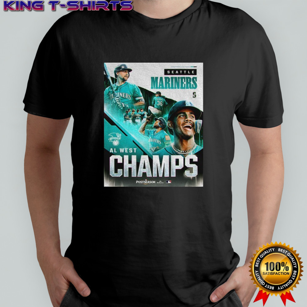 Seattle Mariners MLB Baseball Players AL West Champs Postseason 2025 poster shirt