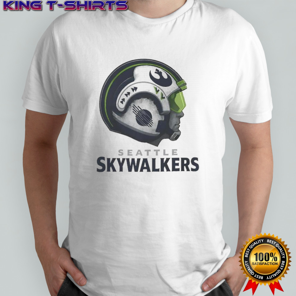 Seattle Skywalkers pro football Star Wars Luke Rebel Jedi shirt