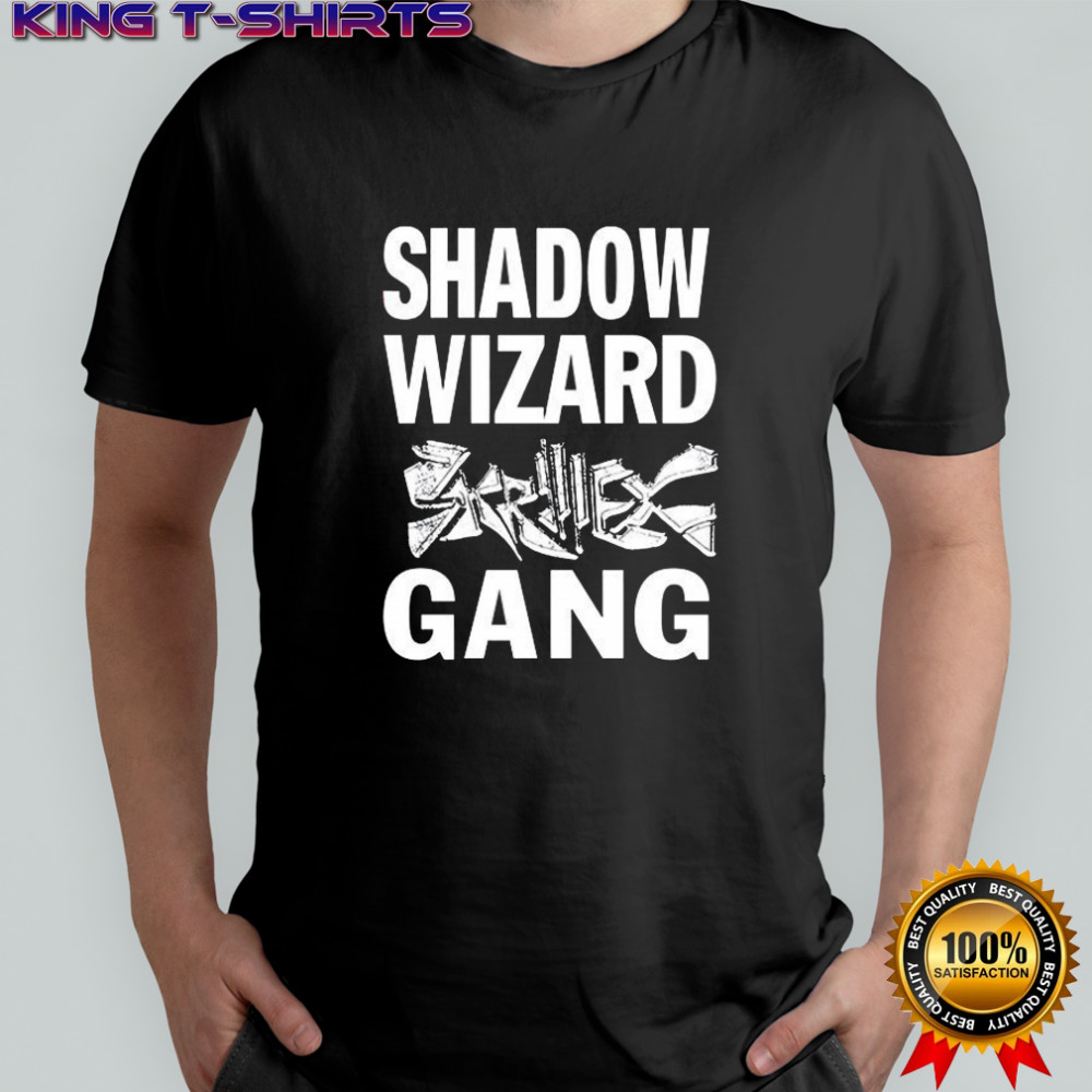 Shadow Wizard Skrillex Gang graphic shirt