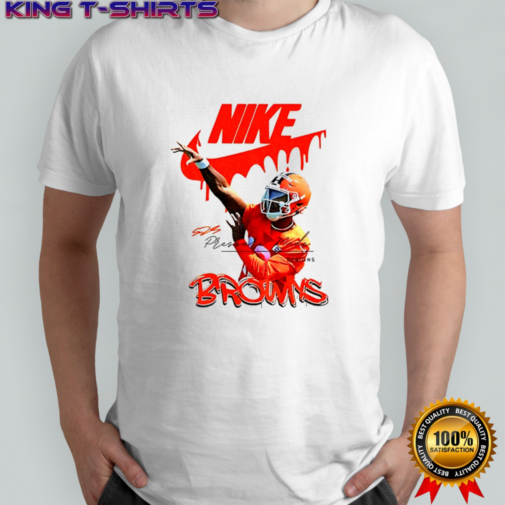 Shedeur Sanders Cleveland Browns x Nike NFL 2025 signature shirt