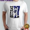 Shohei Ohtani Los Angeles Dodgers baseball superstar pose number 17 shirt