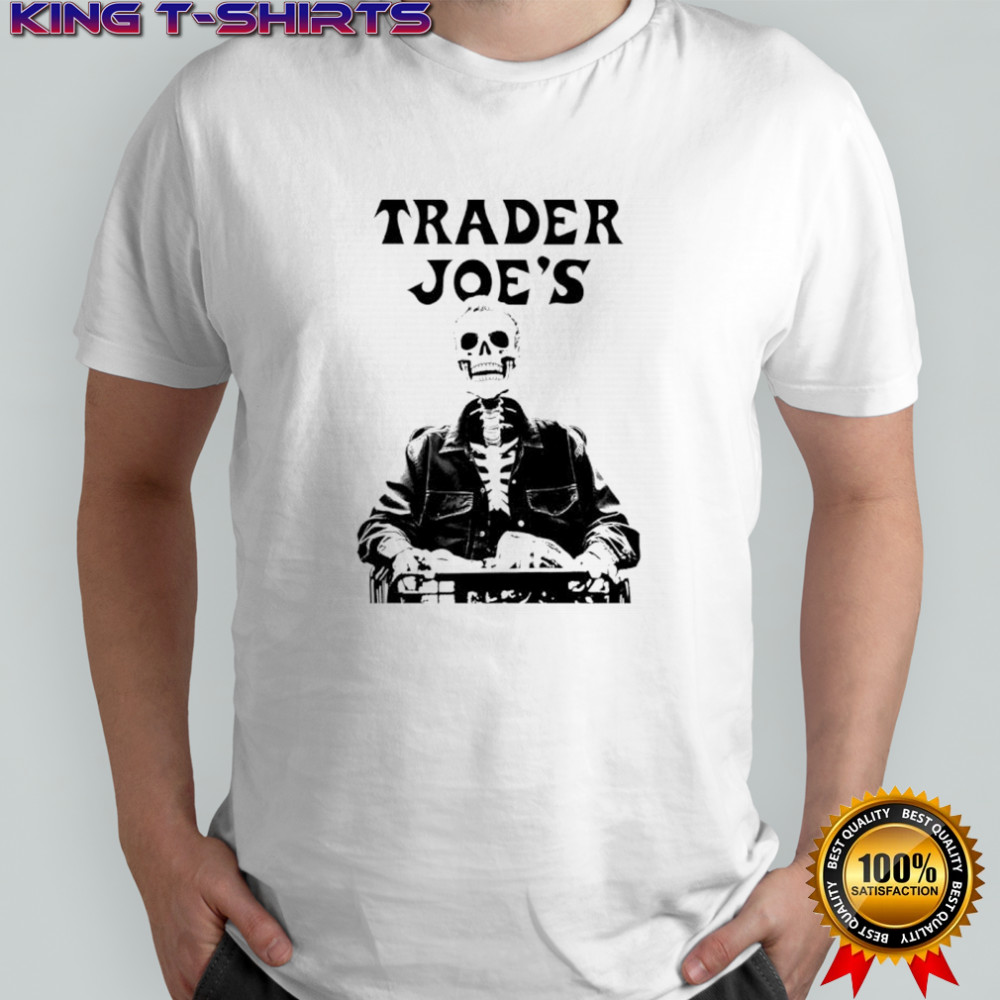 Skeleton Trader Joe’s shirt