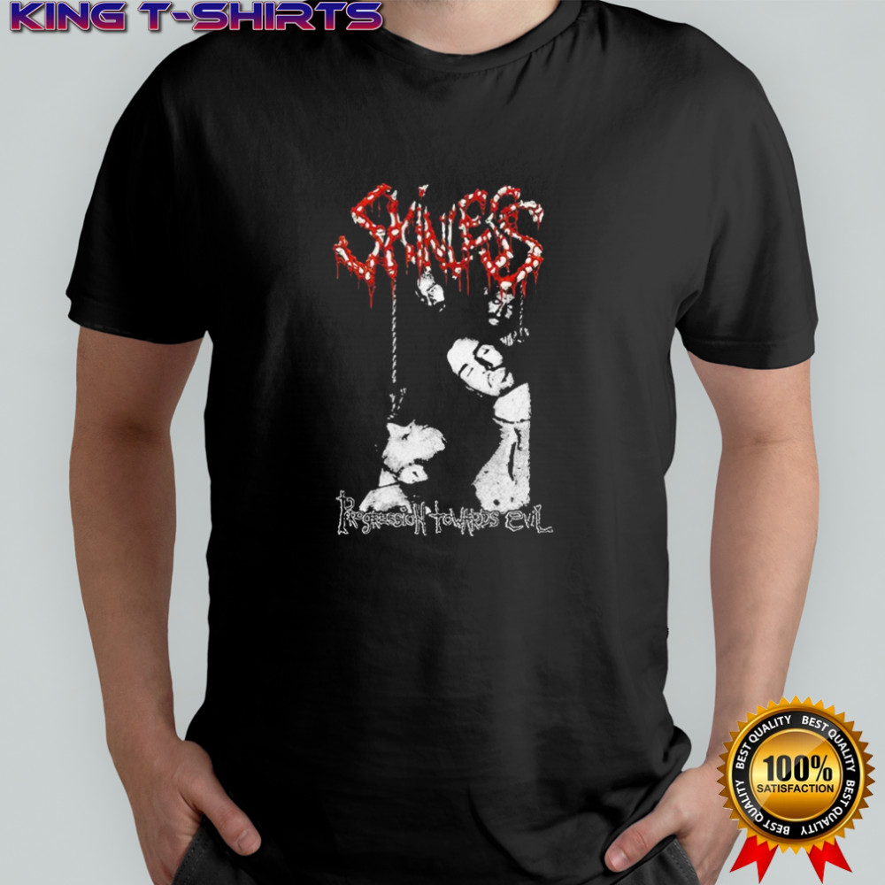 Skinless Progression Towards Evil T-shirt
