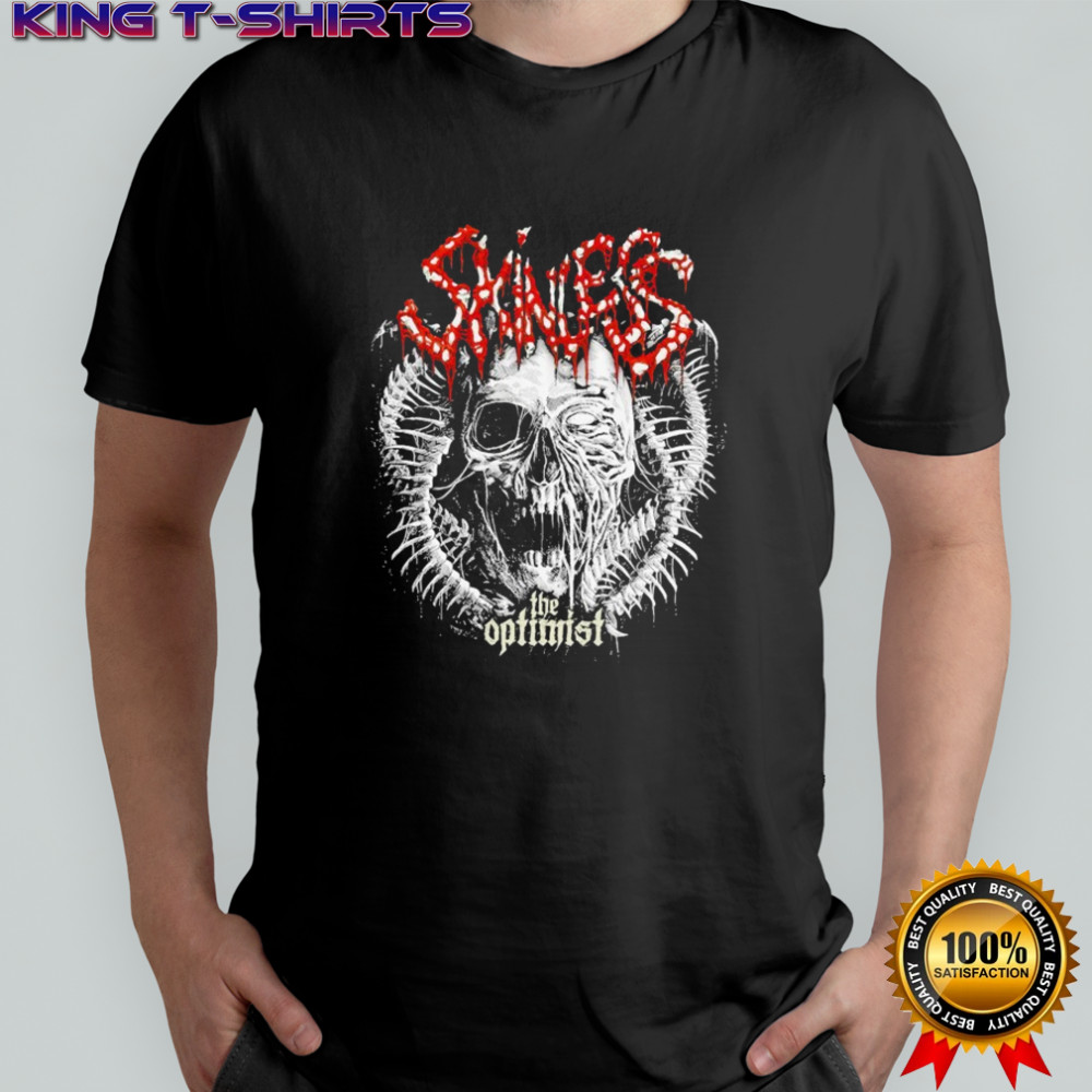 Skinless The Optimist Skull T-shirt