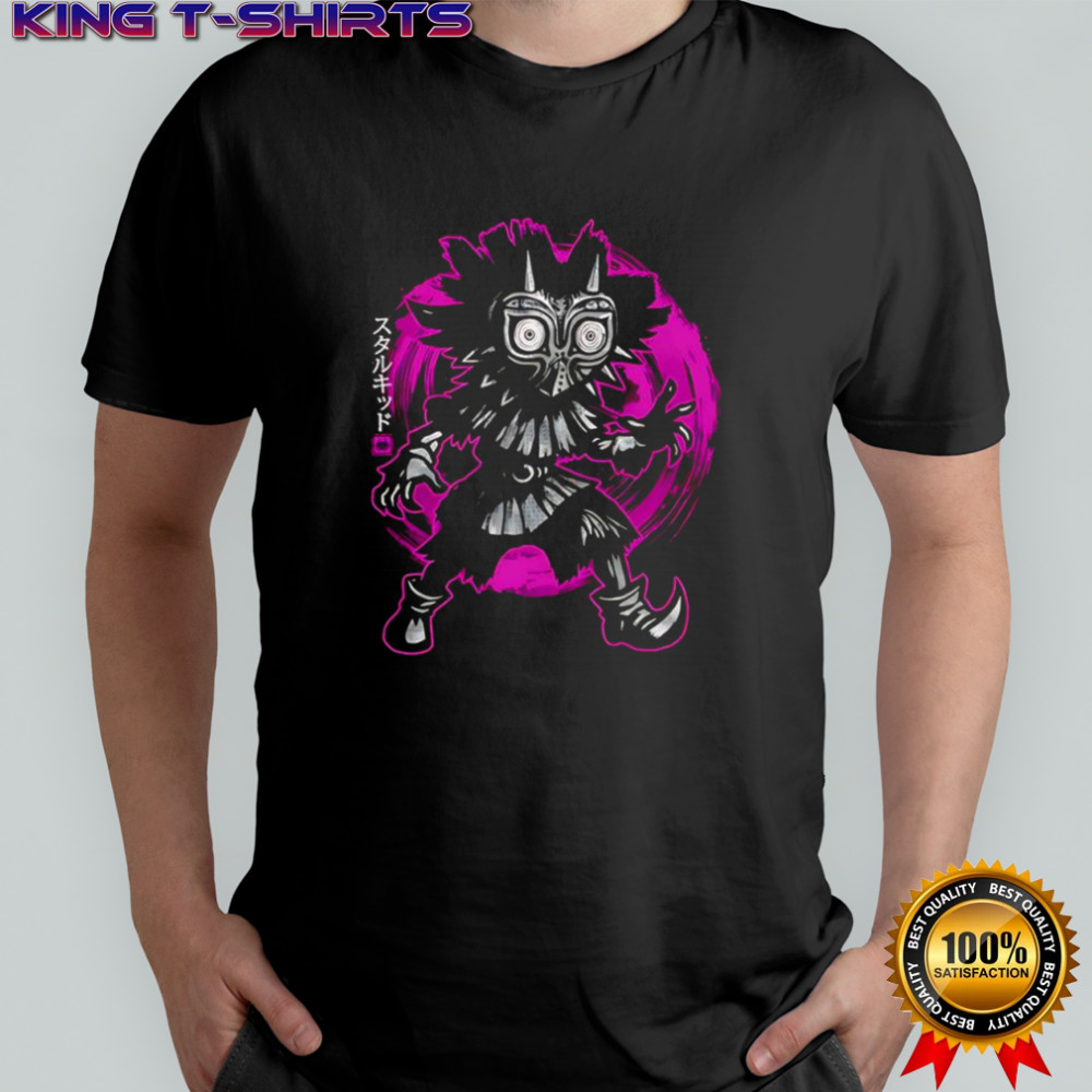 Skull Kid The Legend of Zelda game character shirt