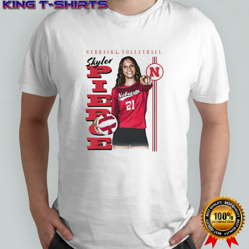 Skyler Pierce Nebraska volleyball retro shirt