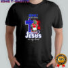 SMU in my veins Jesus in my heart mascot shirt