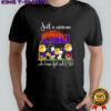 Snoopy and friend LSU Tigers football who lover fall and LSU shirt
