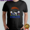 Snoopy And Friends X Indianapolis Colts Sports Team It’s The Most Wonderful Time Of The Year Autumn T-Shirt