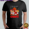 Snoopy And Friends X Kansas City Chiefs It’s The Most Wonderful Time Of The Year Autumn T-Shirt