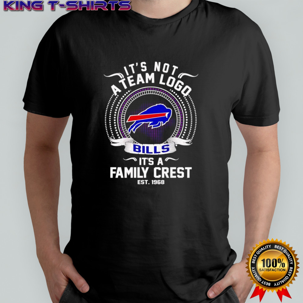 Snoopy Buffalo Bills NFL It’s not a team logo It’s a family crest est 1968 shirt