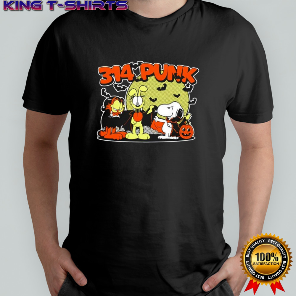 Snoopy Garf Odie 314 Punk Halloween 2025 shirt