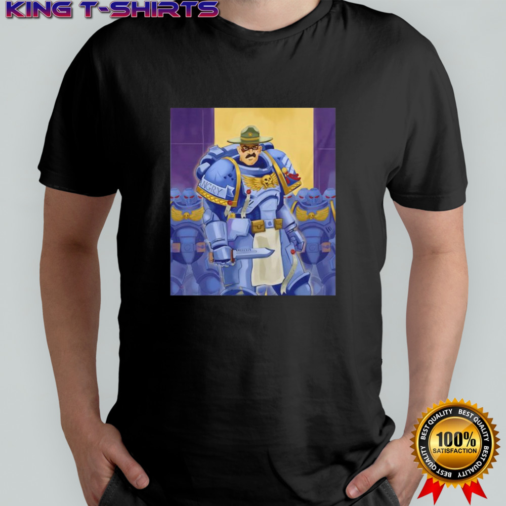Space Marine Drill Marine shirt