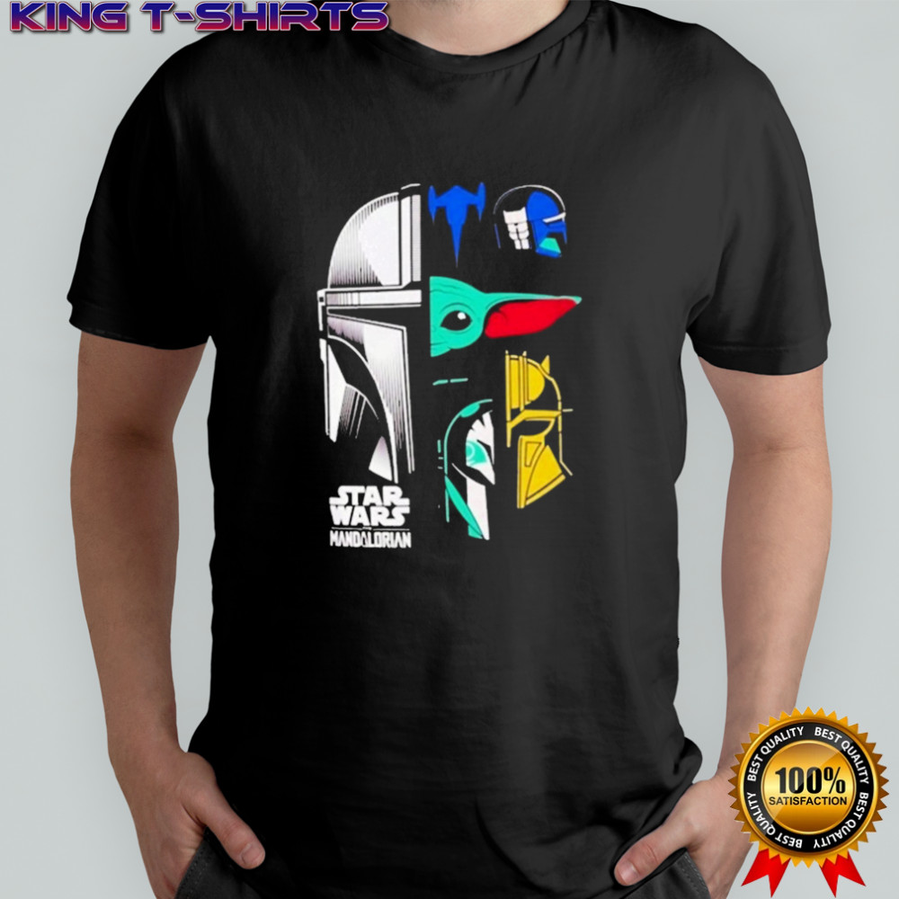 Spencers Star Wars Mandalorian Panels T-shirt