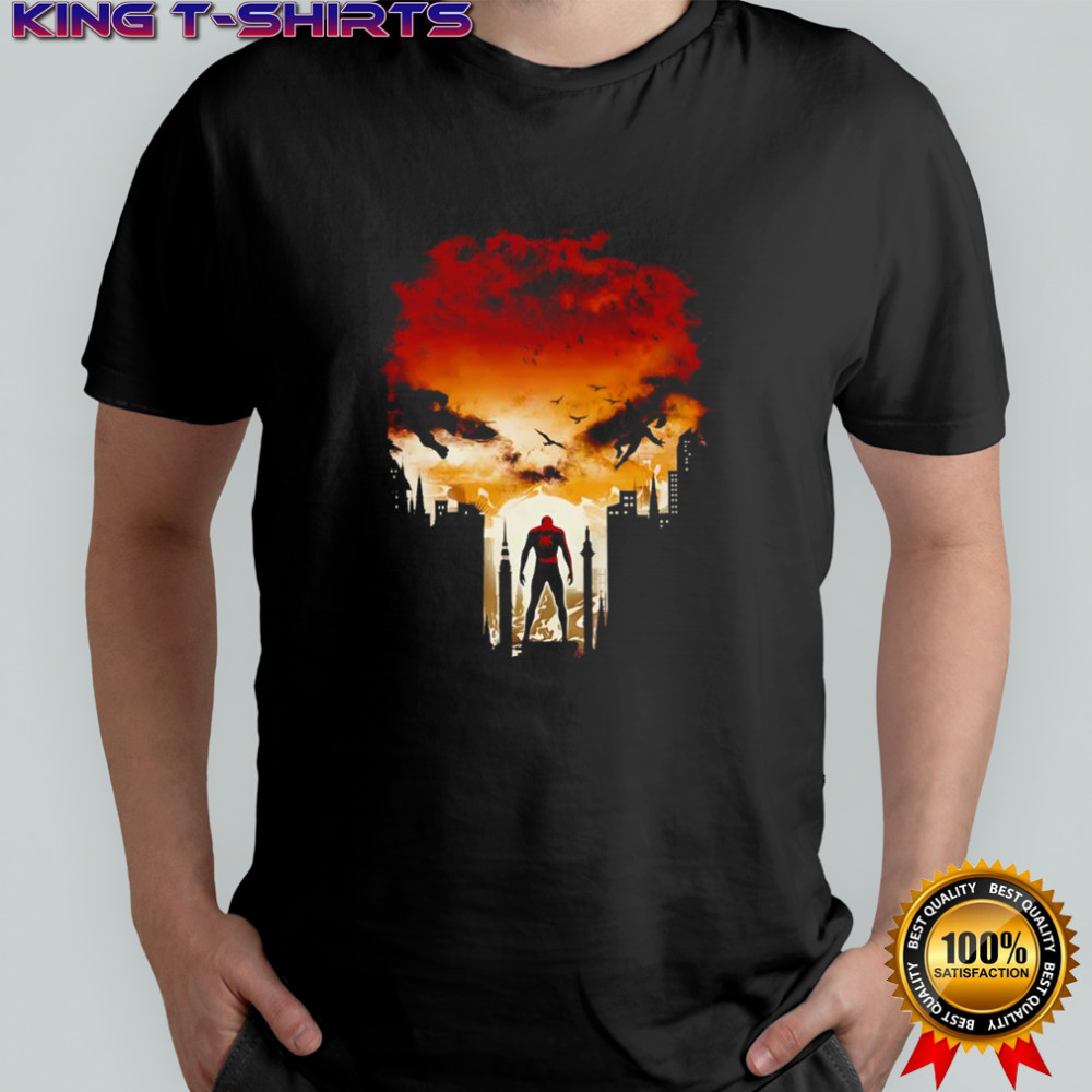 Spider Man Brand New Day skull shirt